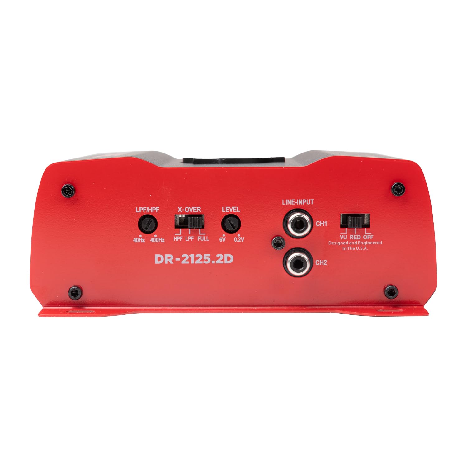 Crunch 2125W 2 Channel Subwoofer Car Audio Amplifier with Adjustable Crossovers, Bass Knob & Remote, LED VU-Meter, QTD Cooling and PWM Power Supply Crunch 2125W 2 Channel Subwoofer Car Audio Amplifier with Adjustable Crossovers, Bass Knob & Remote, LED VU-Meter, QTD Cooling and PWM Power Supply
